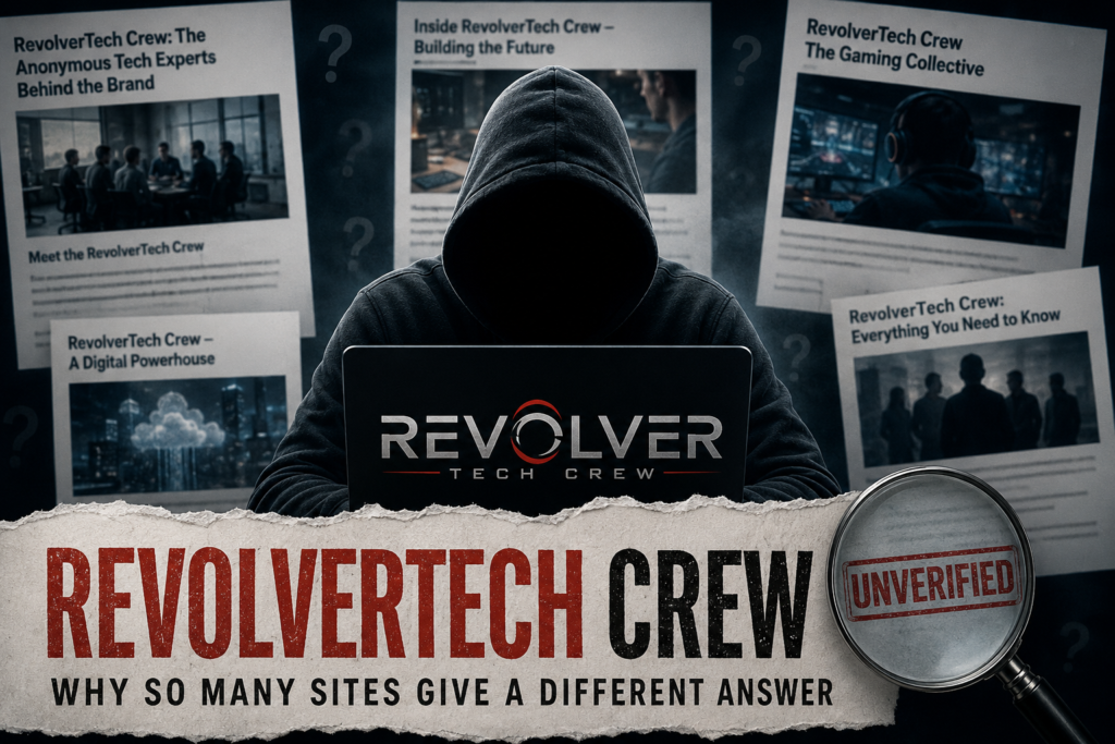 RevolverTech Crew investigation showing conflicting claims about the tech team